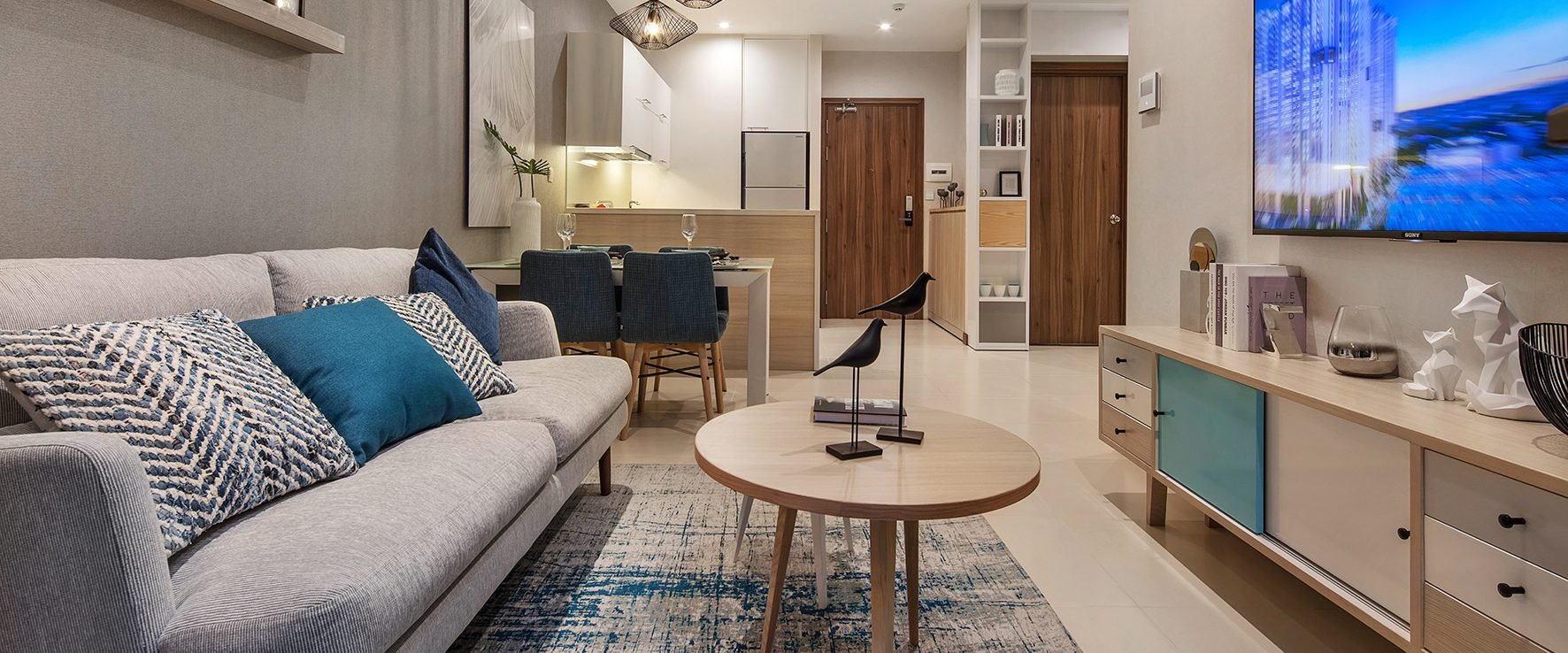 Bán căn hộ 1PN plus HaDo Centrosa Garden, 3/2, Q10, 61m², đã có sổ, full nội thất