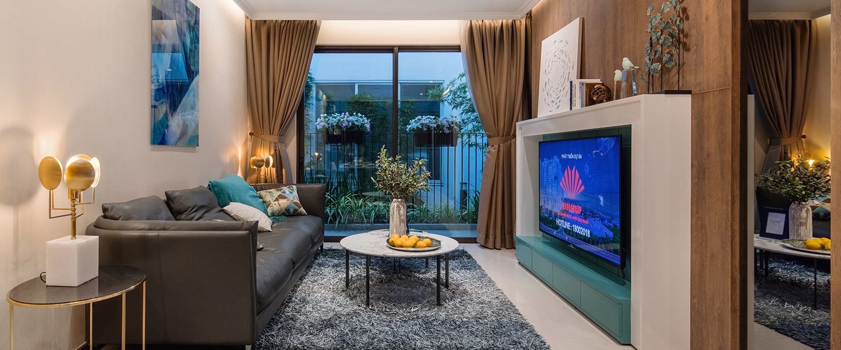 Bán căn hộ 2pn plus Hà Đô Centrosa, dt 107m2, nội thất cao cấp, view thoáng đẹp