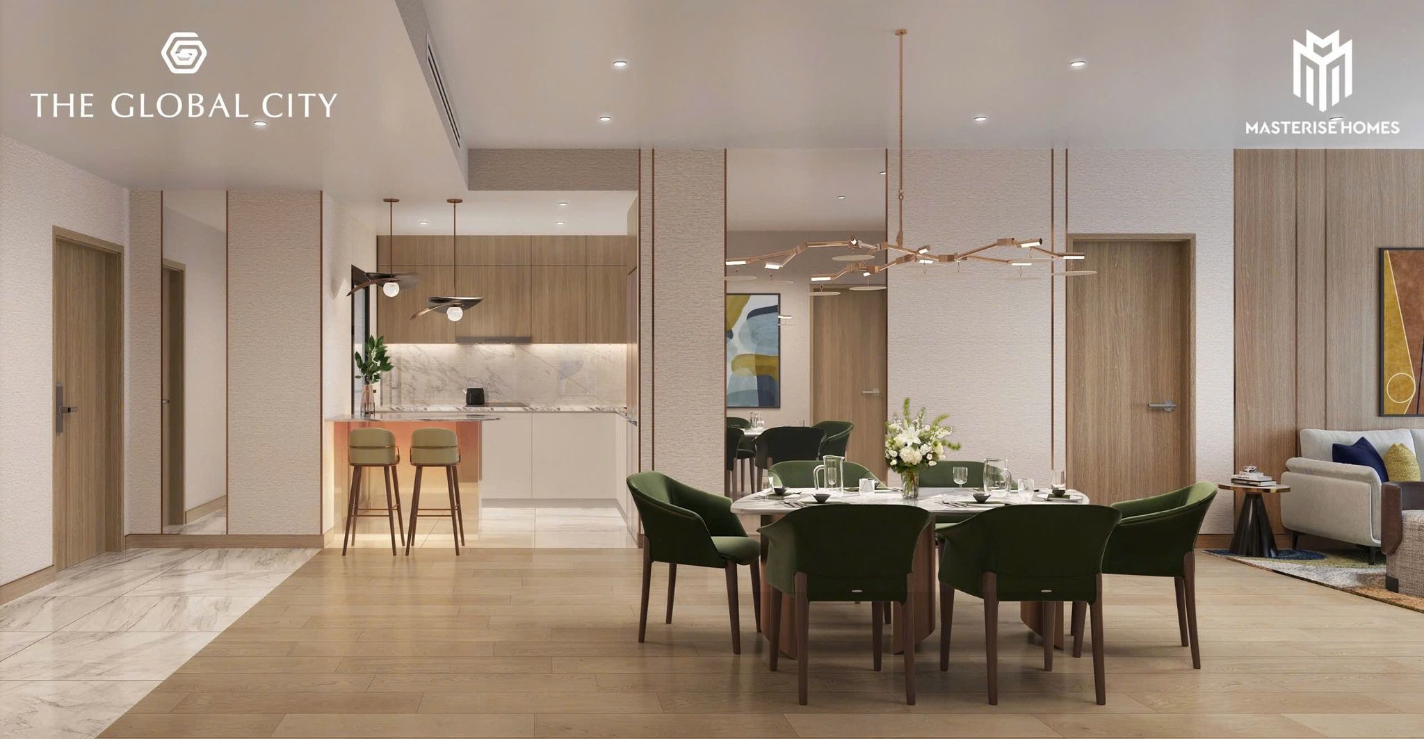 Bán căn hộ 2PN Lumiere Midtown, The Global City chỉ thanh toán 1,8 tỷ nhận nhà