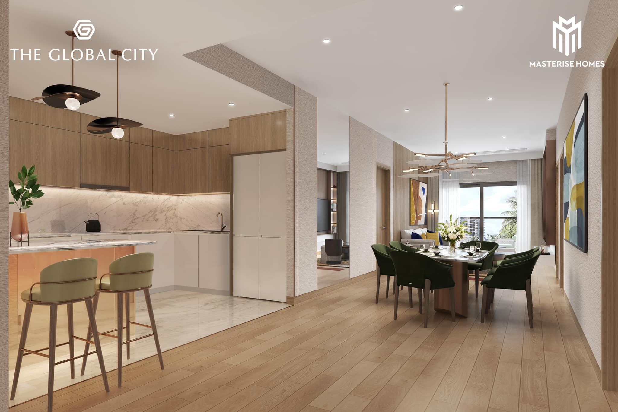 Bán Căn hộ 2PN Lumiere Midtown, The Global City Quận 2 đối diện TTTM