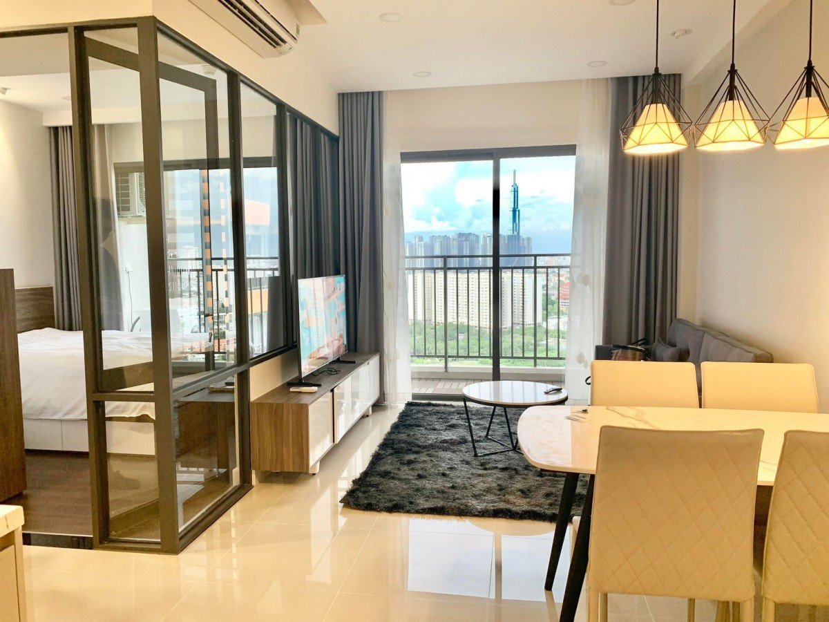 Bán căn hộ 2PN The Sun Avenue, 77m2, full nội thất, view trung tâm thoáng mát, 7,1tỷ