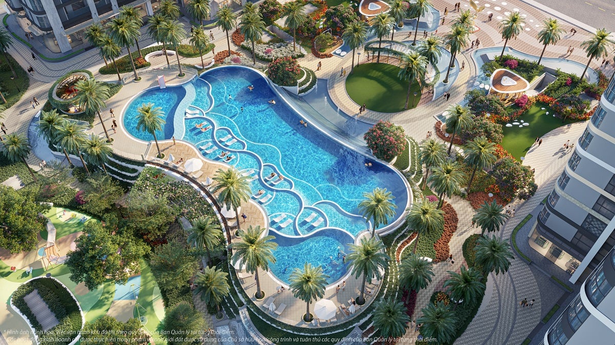 Bán căn hộ 1PN The Opus One Vinhomes Q9, view Hồ bơi Tòa OS1 trục 05, giá bán 4,357 tỷ