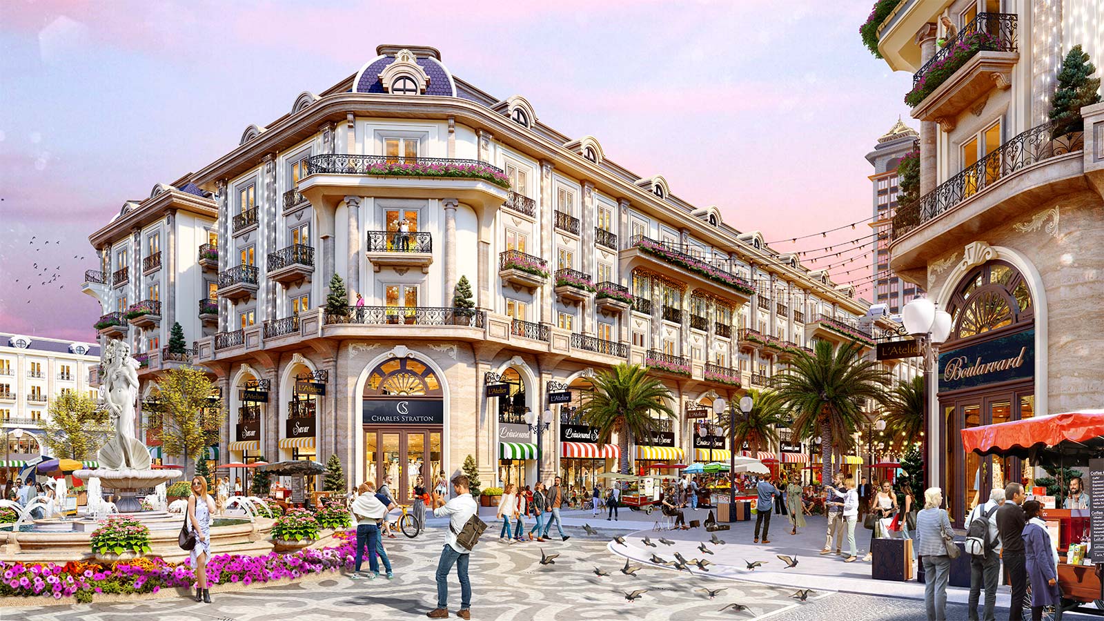 Phố thương mại Royal - Vạn Phúc City